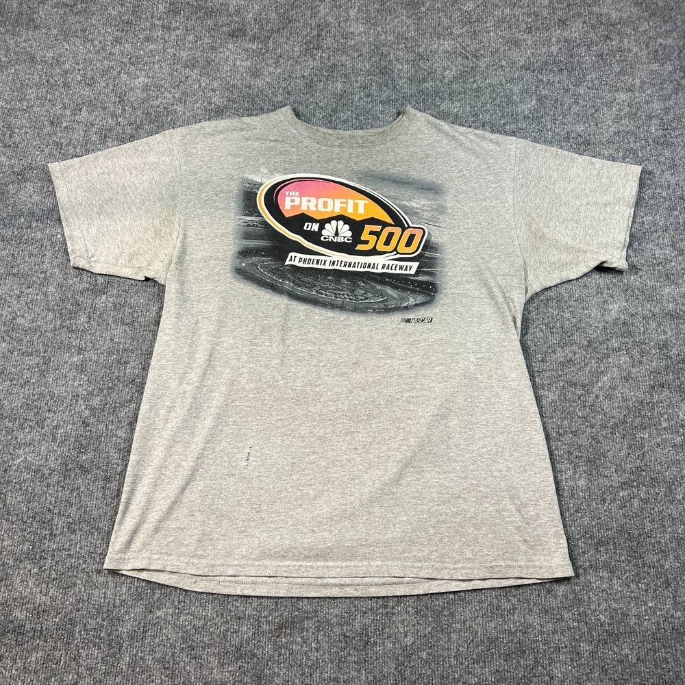 Chase Authentics T Shirt Men Gray 2014 NASCAR Sprint Cup Series Preshrunk Cotton
